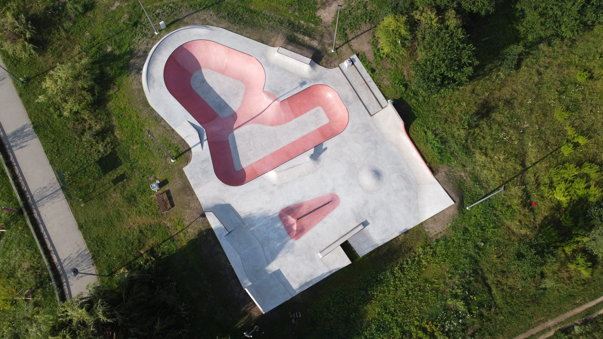 BUDOWA SKATEPARKU JAR WILANOWSKI W GDAŃSKU, POLSKA
