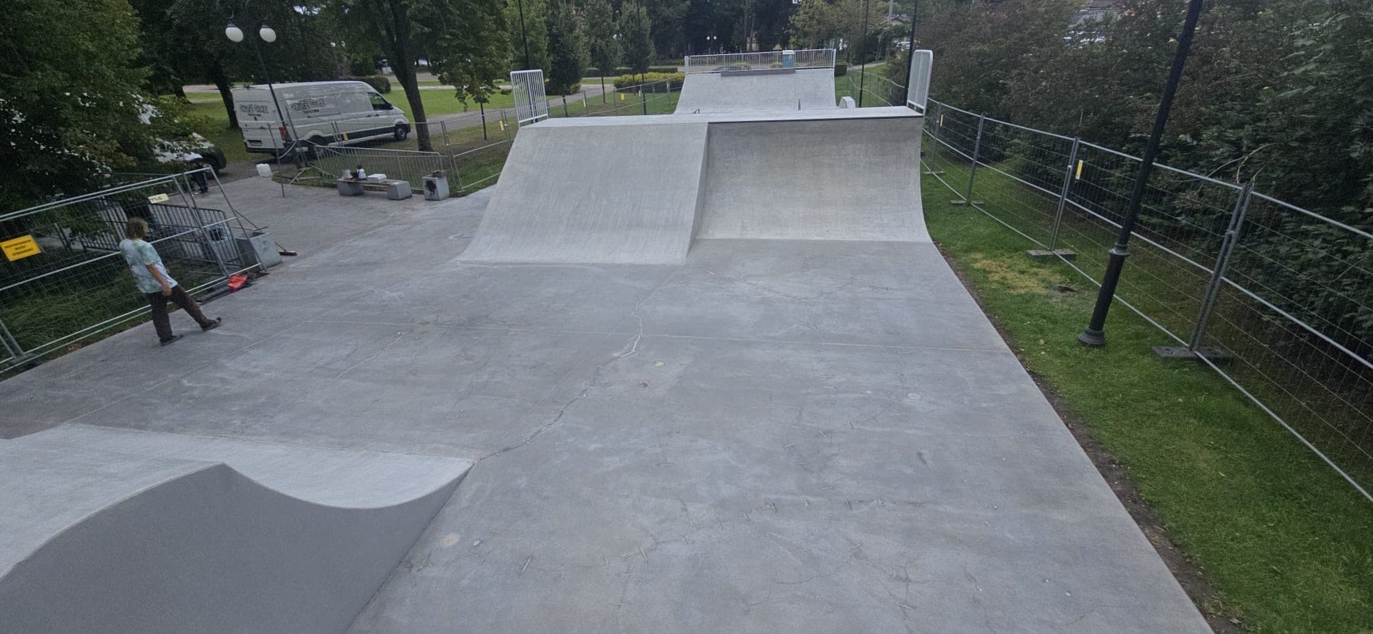 RENOWACJA SKATEPARKU W KARTUZACH, POLSKA