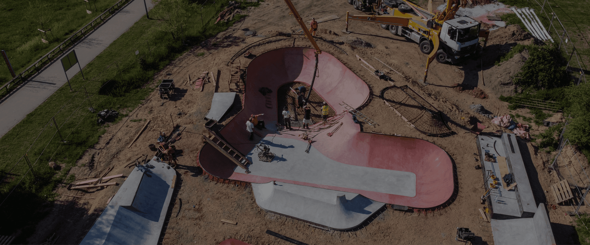 Skatepark betonowa