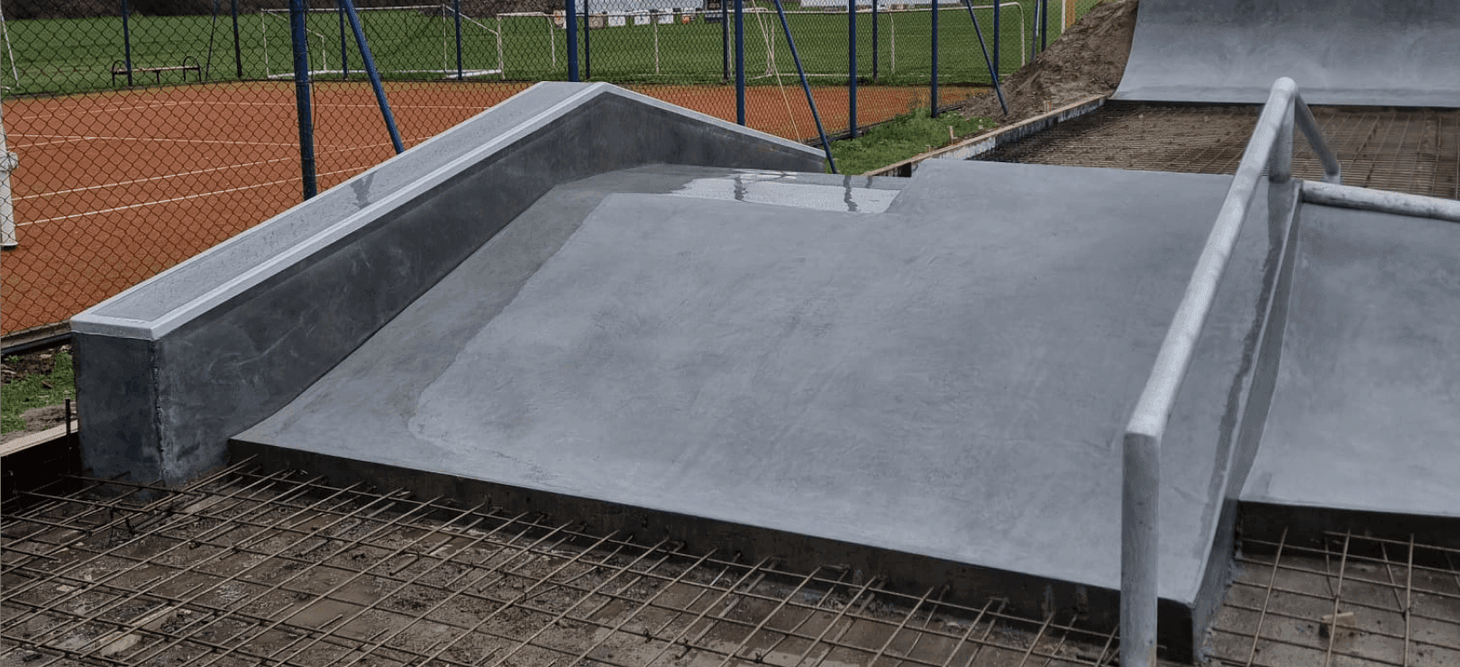 Skateparki betonowe - realizacja