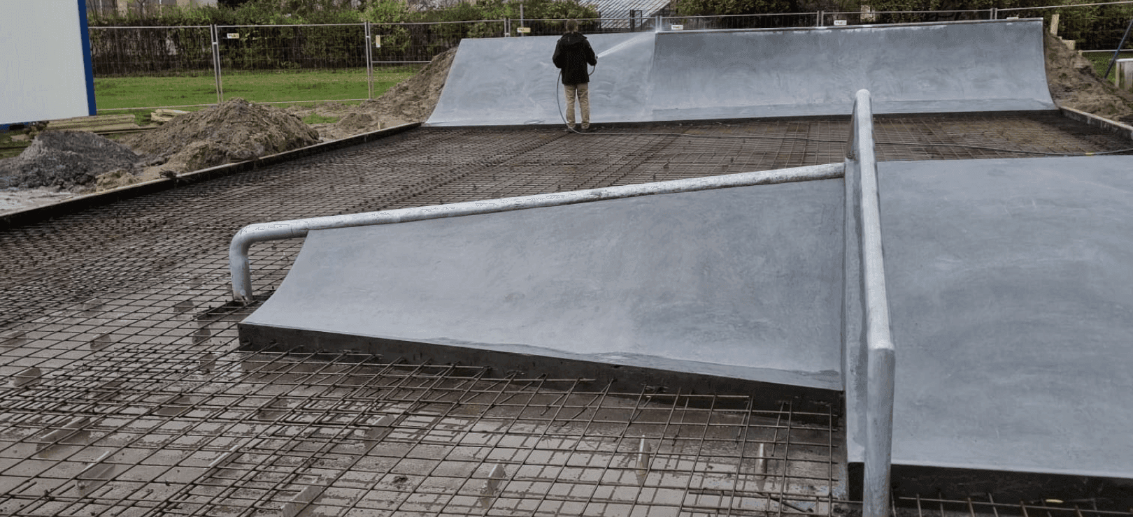 Skateparki betonowe - realizacja